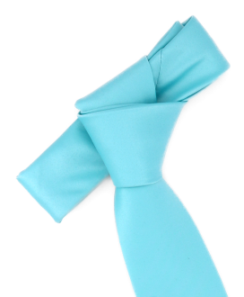 AQUA - CRAVATE UNIE EN SATIN