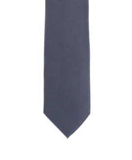 GREY - PLAIN SATIN TIE