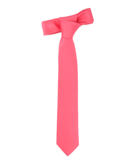 CANDY PINK - PLAIN SATIN TIE