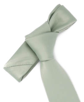 WATER GREEN - PLAIN SATIN TIE