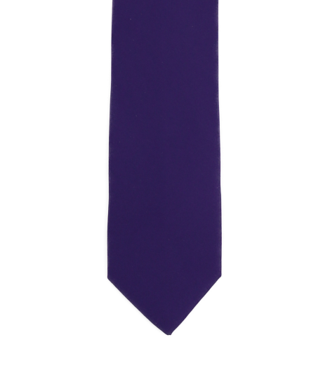 VIOLET - PLAIN SATIN TIE