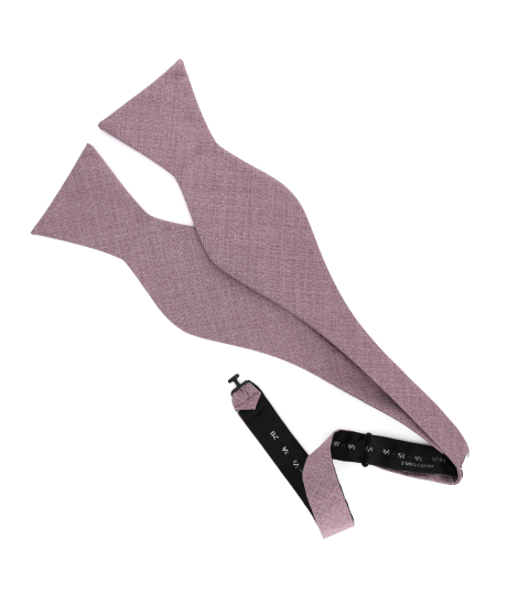 OLD MAUVE - SELF BOW TIE