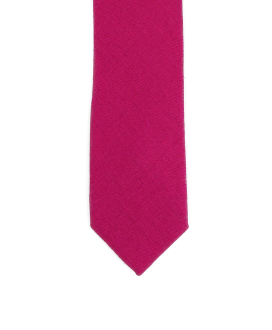 FUCHSIA - TIE - COTTON