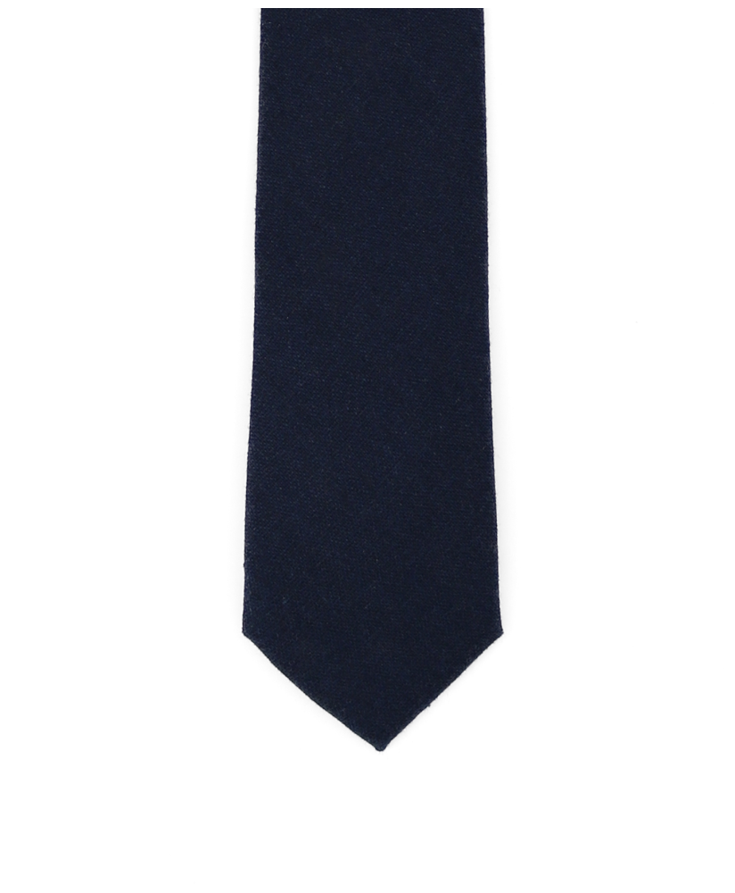 MIDNIGHT BLUE - TIE - COTTON