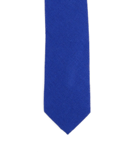 ROYAL BLUE - TIE - COTTON