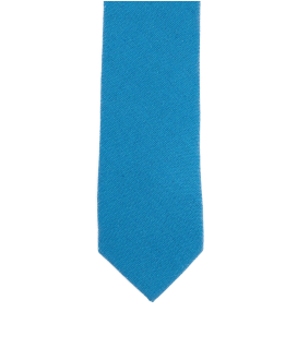 DARK TURQUOISE - TIE - COTTON