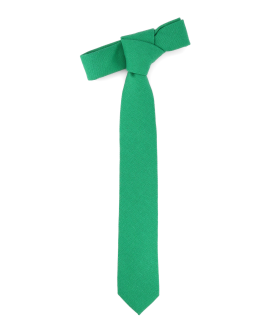 GREEN - TIE - COTTON