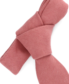 POWDER PINK - TIE - SOFT VELVET