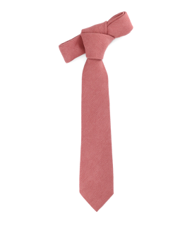 POWDER PINK - TIE - SOFT VELVET