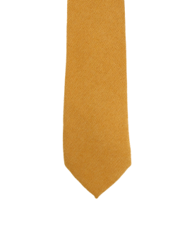 WHEAT YELLOW - TIE - SOFT VELVET