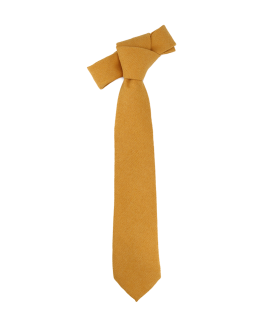 WHEAT YELLOW - TIE - SOFT VELVET