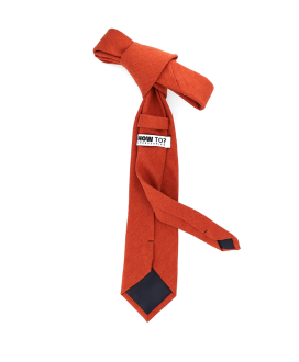 BRICK ORANGE - TIE - SOFT VELVET