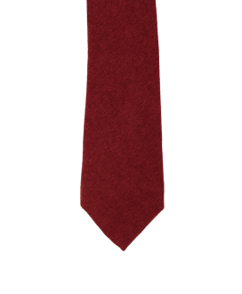 BURGUNDY - TIE - SOFT VELVET