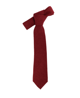 BURGUNDY - TIE - SOFT VELVET