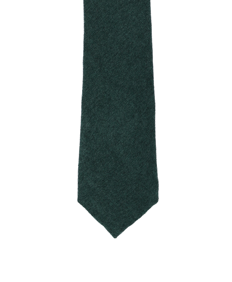 PINE GREEN - TIE - SOFT VELVET