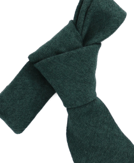 PINE GREEN - TIE - SOFT VELVET