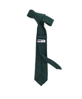 PINE GREEN - TIE - SOFT VELVET