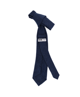 DARK BLUE - TIE - SOFT VELVET