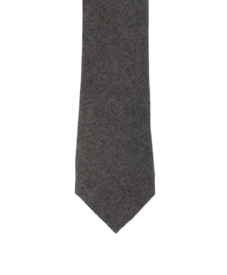 GREY - TIE - SOFT VELVET