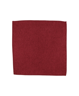 BURGUNDY - POCKET SQUARE - SOFT VELVET