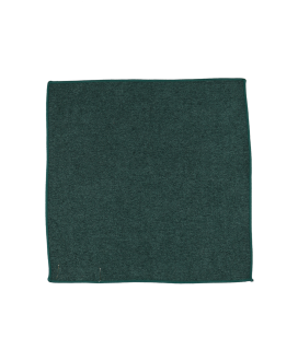 PINE GREEN - POCKET SQUARE - SOFT VELVET