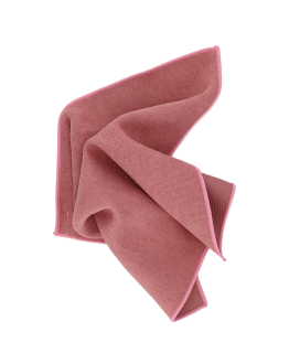 POWDER PINK - POCKET SQUARE - SOFT VELVET