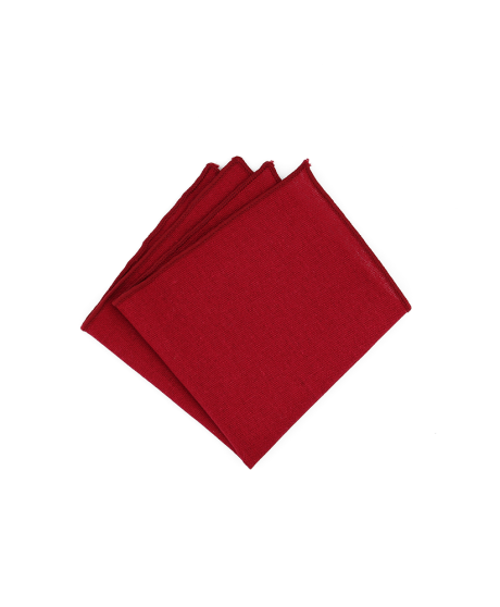 CRIMSON RED - POCHETTE EN COTON