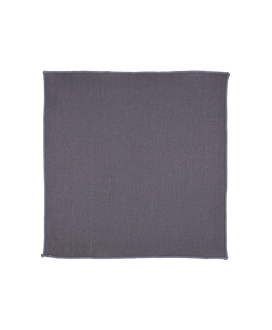 MEDIUM GREY - POCKET SQUARE - COTTON