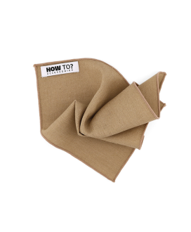 WARM BEIGE - POCHET - KATOEN