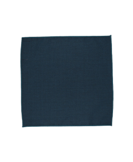 DARK PETROL - POCKET SQUARE - BAMBOO ECO-LINE