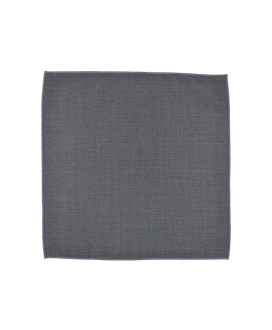 MOUSE GREY - POCKET SQUARE - BAMBOO ECO-LINE