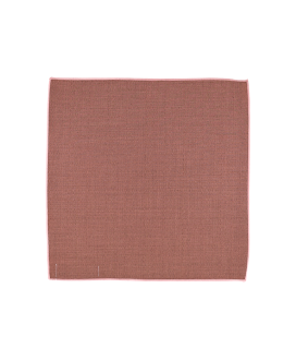 TERRACOTTA - POCKET SQUARE - BAMBOO ECO-LINE