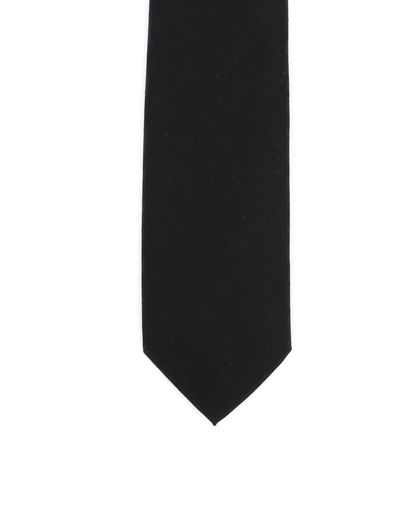 DEEP BLACK - TIE - BAMBOO ECO-LINE