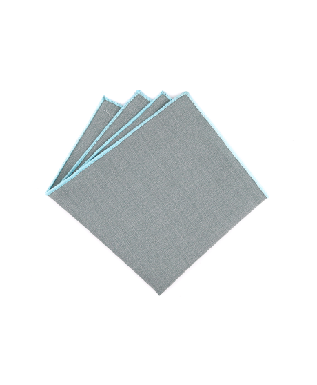 WATER GREEN - POCKET SQUARE - BAMBOO ECO-LINE