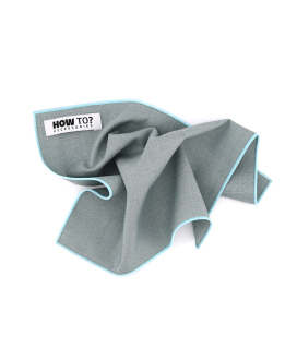 WATER GREEN - POCKET SQUARE - BAMBOO ECO-LINE