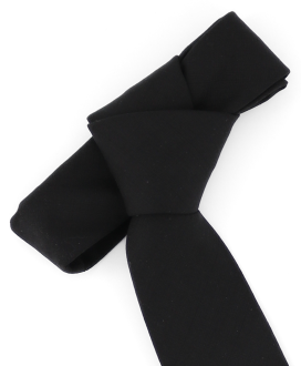 DEEP BLACK - TIE - BAMBOO ECO-LINE