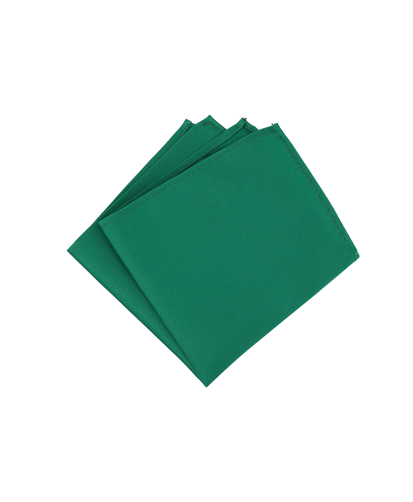 GREEN - SATIN POCKET SQUARE