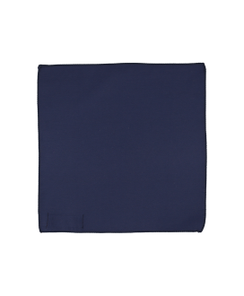 NAVY BLUE - POCHETTE UNIE EN SATIN