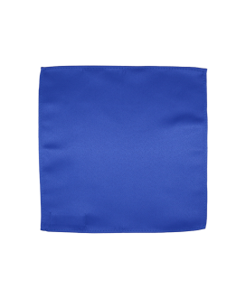 ROYAL BLUE - POCHETTE UNIE EN SATIN