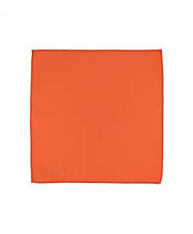 ORANGE - POCHETTE UNIE EN SATIN