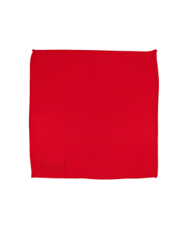 RED - SATIN POCKET SQUARE