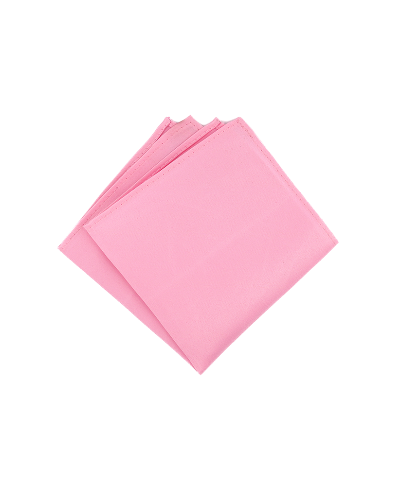 PINK - SATIN POCKET SQUARE