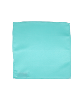 AQUA - POCHETTE UNIE EN SATIN