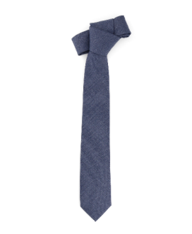 BLUE GREY - TIE - BAMBOO ECO-LINE