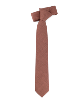 TERRACOTTA - TIE - BAMBOO ECO-LINE