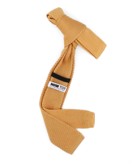 CEREAL YELLOW - KNITTED TIE