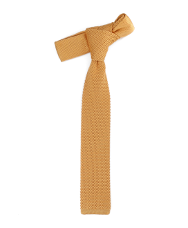 CEREAL YELLOW - KNITTED TIE