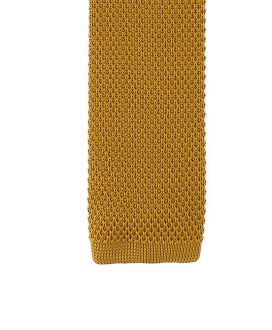 MUSTARD - KNITTED TIE