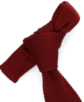 FALL RED - CRAVATE TRICOT