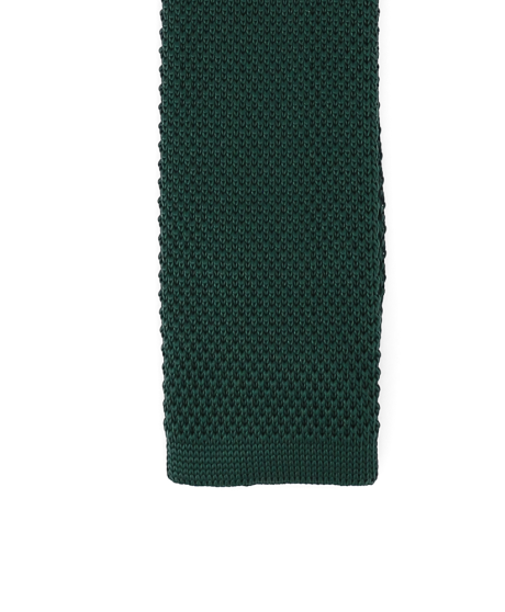 DEEP GREEN - CRAVATE TRICOT